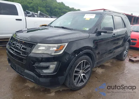 2016 Ford Explorer Sport from USA, damaged, VIN 1FM5K8GT4GGA83783